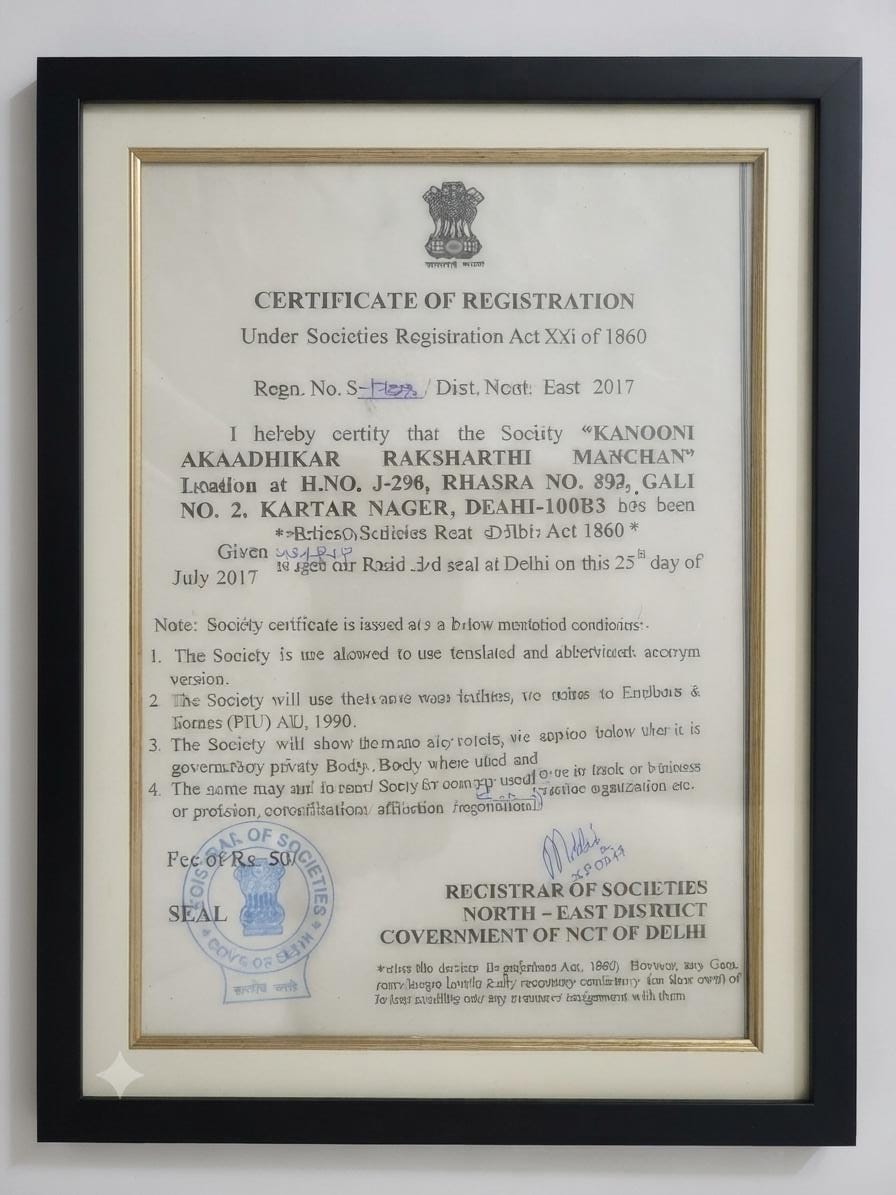 Certificate of Registration